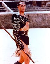 DUNCAN REGEHR 1984 LAST DAYS OF POMPEII color 8x10 gladiator portrait - $5.99