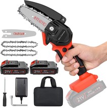 Upgraded 4&quot; One-Handed Handheld Electric Portable Chainsaw For Tree Trim... - £61.19 GBP