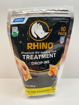 Camco Rhinoflex DROP-INS 10/BAG - 41519 100% Biodegradable Septic Safe New/Seal - £33.11 GBP
