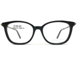 Bottega Veneta Eyeglasses Frames BV0232O 001 Black Gold Square 51-17-140 - £89.40 GBP