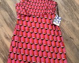 Diane Von Furstenberg x Target Mini Shift Dress in Pink Modern Geo Size ... - £30.36 GBP