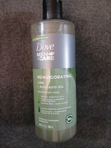 Dove Men+Care Reinvigorating Body Wash, Lime + Avocado Oil, 18 fl oz (J13) - £15.38 GBP