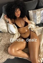 AMIRAH DYME Photo big black butt busty bikini thong Sexy model female wo... - $138.36 MXN+
