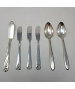 6 pcs Assorted Silverwear Silver Plated William Rogers Butter Knives Tea... - £16.65 GBP