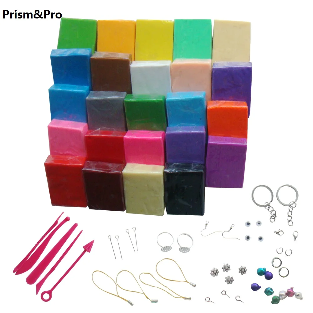 Flexible texture Prism&amp;Pro Polymer clay tool putty  Children toy  24PC/LOT  - £25.03 GBP