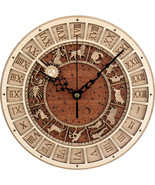 30cm Venice Astronomical Wooden Creative Twelve Constellation Quartz Wal... - $1,284.79 MXN
