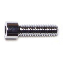 1/4&quot;-20 x 7/8&quot; Chrome Grade 8 Smooth Socket Cap Screws SCSSS8-049 (10 pcs.) - £17.14 GBP