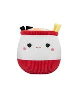 Squishmallows Raisy Ramen Cup Squeaky Dog Plush Toy Mini Multicolor - €12,10 EUR