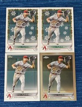 Lot of 4 2022 Topps Update Cooper Hummel RC Chrome Holiday Dbacks Astros #USC185 - $2.00