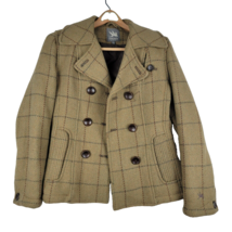 Spiewak &amp; Sons Vintage Mens Peacoat Jacket Sz M Wool Double Breasted Thinsulate - £47.35 GBP