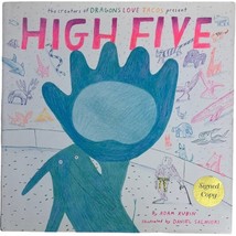 Signed Copy High Five by Adam Rubin 2019 Children&#39;s Picture Book HCDJ - £17.30 GBP