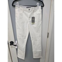 Wit &amp; Wisdom White Pants 4 NWT High Rise Slim Ankle Stretch Tummy Panel - $595.20 MXN