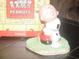 Hallmark Peanuts Gallery Hugs Figurine With Box 2000 - £19.77 GBP