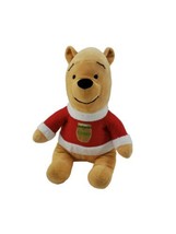 Disney Winnie The Pooh Plush with Christmas Ugly Sweater Hunny   - $14.80