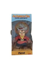 Vintage 1991 Tyco Toy An American Tail Fievel Goes West 13&quot; soft body Do... - £43.52 GBP