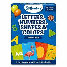 Skillmatics Thick Flash Cards for Toddlers - Letters, Numbers, Shapes &amp; ... - $22.99