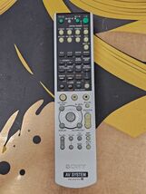 Sony RM-AAP012 A/V System Remote Control HT7000 HT7000DH HT7550DH STRDG6... - $10.84
