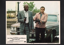 Three Tough Guys Lobby Card #4-1974-Isaac Hayes. - $28.13