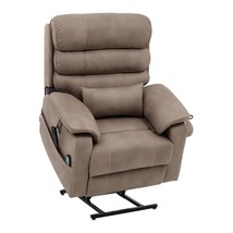 Vevor Power Lift Recliner Chair, Medium-Wide Lay Flat Dual Motor Sofa wi... - $13,772.74 MXN