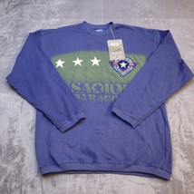 USA Army Sweatshirt Mens L3 Blue Pullover Crewneck Military Outpost Paragon - $25.97