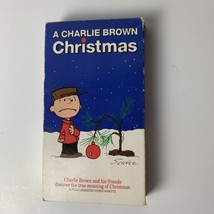 A Charlie Brown Christmas 1965 VHS Peanuts Snoopy Movie Charles Schulz - £3.63 GBP