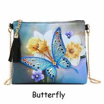 5D Butterfly Cross Stitch Embroidery Diamond Painting Wallet Coin Purse ... - £16.73 GBP