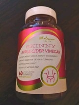 Wholesome Health Skinny Apple Cider Vinegar 60 Gummies Fast Free Shipping - $19.89