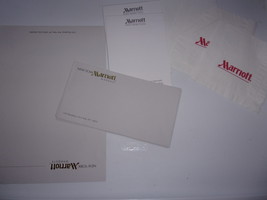 Vintage Marriott Stationary - $2.99