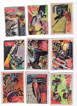 vintage TOPPS red bat BATMAN GUM CARDS puzzle backs - $9.00