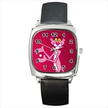 Square Watch Pink Panther Cosplay Halloween - £19.52 GBP