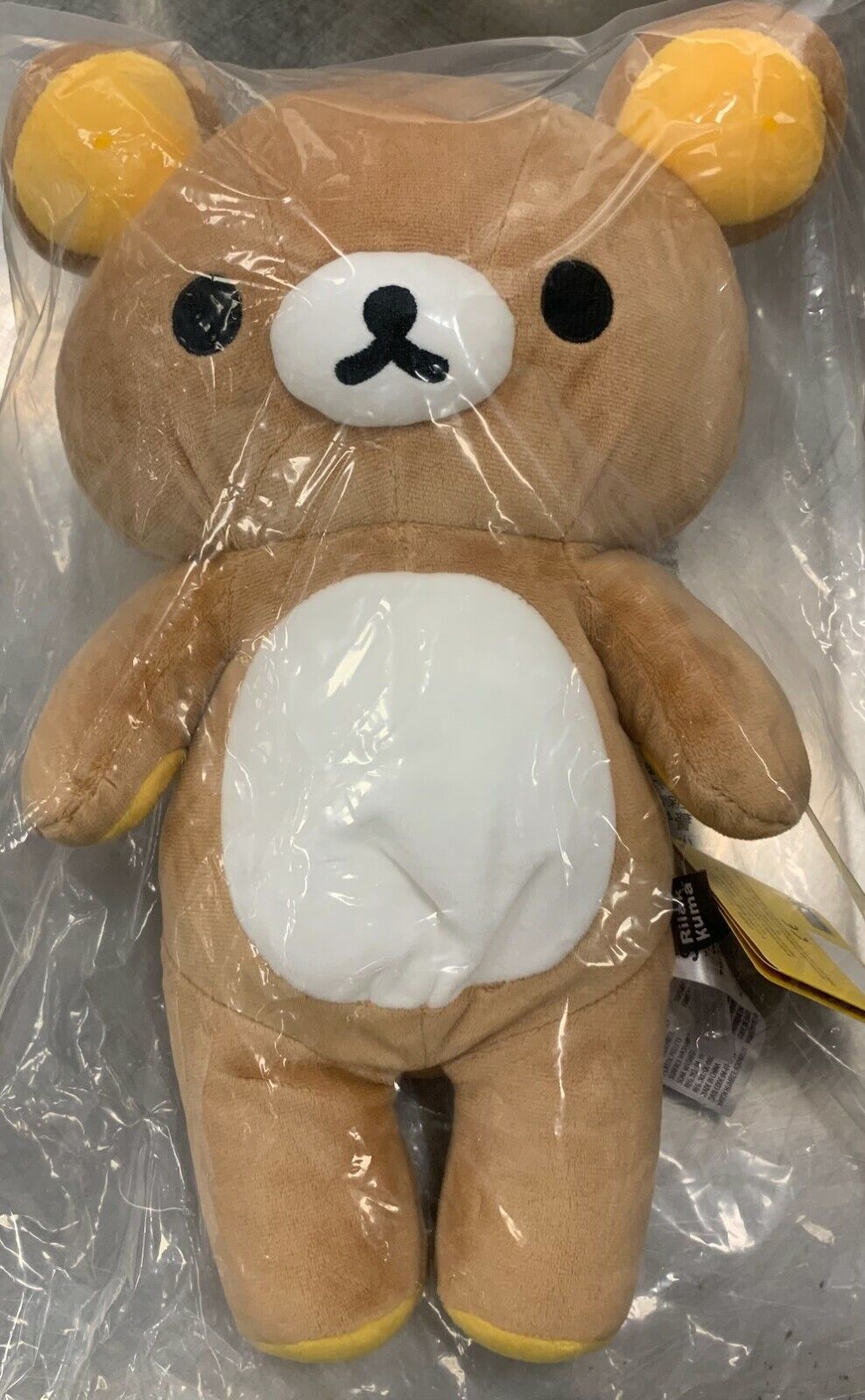 Authentic San-X Rilakkuma Bear Plush Stuffed  Doll Medium 15" NEW - $34.99