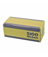 Nickel Blue Coin Roll Storage Box - $10.85 CAD