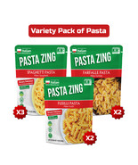Pasta Zing Variety Pack 2x Farfalle | 3x Spaghetti | 2x Fusilli Pasta - $300.58 MXN