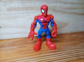 Playskool Heroes Spiderman 5&quot; Action Figure Hasbro Marvel Adventures 2011  - $7.87