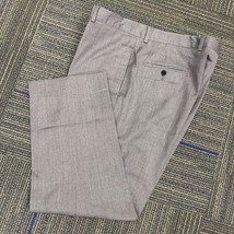 Brooks Brothers Madison Fit Gray Dress Pants Men&#39;s 37x32 Tag 36x27 Measures - $49.99
