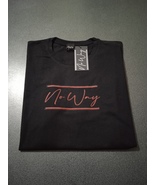 T-shirt - Noway Brand - Size 2XL - Black color print in Red - 100% made in Italy - $27.40