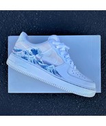 Custom Nike Air Force 1 - Great Wave Off Kanagawa - Men&#39;s And Women&#39;s Shoes - $259.00