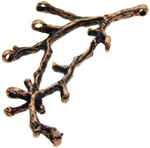 Branch Connector Pendant Antiqued Copper Tree Charms Chandelier Link 52mm - $2.99