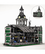 Historic Train Station Modular Building Bricks Toy Blocks Set Collection... - $811.31 CAD
