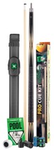 KIT2 PRO McDermott with Michigan Maple Billiard Cue, Case, and Accessories KIT 2