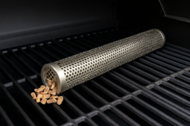 BBQ Smoker Tube for Wood Pellets – Stainless Steel Grill Smoke Box for Meat - $11.87