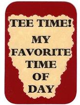 Set of 3 3112 Humorous 3&quot; x 4&quot; Refrigerator Magnets Kitchen Decor Gift Tee Time  - £7.81 GBP