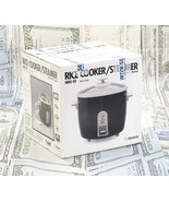 Zojirushi Rice Cooker/Steamer Black 6 Cup NHS-10 - $881.41 MXN