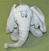 Kohls Dr. Seuss Horton Hears A Who Plush Stuff Animal Blue Elephant 9&quot; Sitting - £8.63 GBP