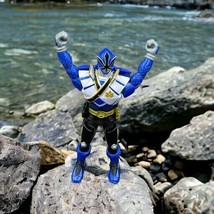 2011 Bandai Mighty Morphin Power Rangers Blue Ranger Samurai 6.5&#39;&quot; Action Figure - £5.43 GBP