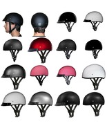 Daytona Biker Helmet, D.O.T. Approved 1/2 Shell Helmets (Skull Cap) - $134.25 CAD