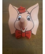 Snapit Circus Pink Elephant Child&#39;s Room Night Light Vintage 1970s Tested  - $15.85