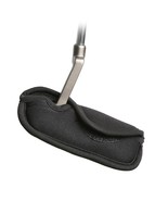 BLACK PUTTER HEAD COVER THICK NEOPRENE BLADE BLACK FLIMSY HEAD COVER - £11.98 GBP