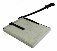 PAPER CUTTER - 21" x 16" inch - METAL BASE TRIMMER NEW - $39.99