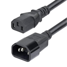 Startech PXTC13C141415FNA 15FT POWER EXTENSION CORD C14 TO C13 15A 250V ... - $71.69